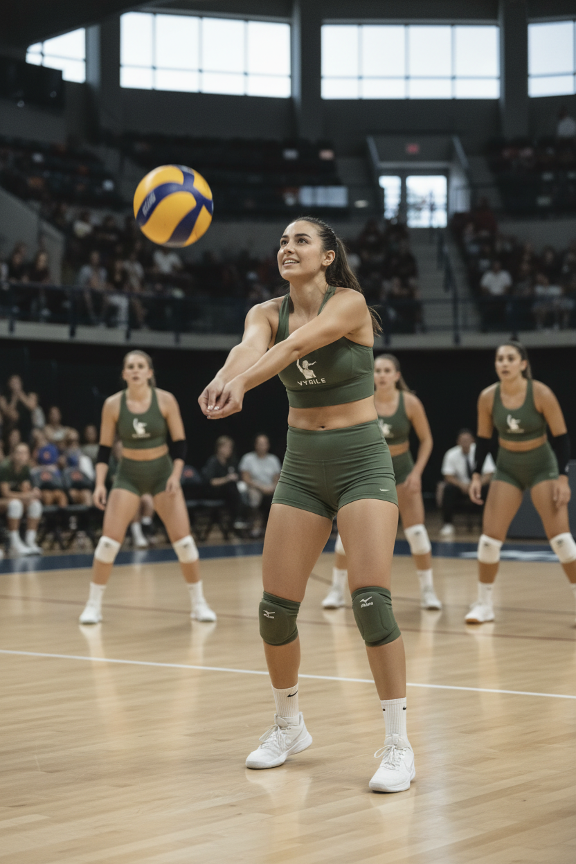 Volleyball Vert Olive